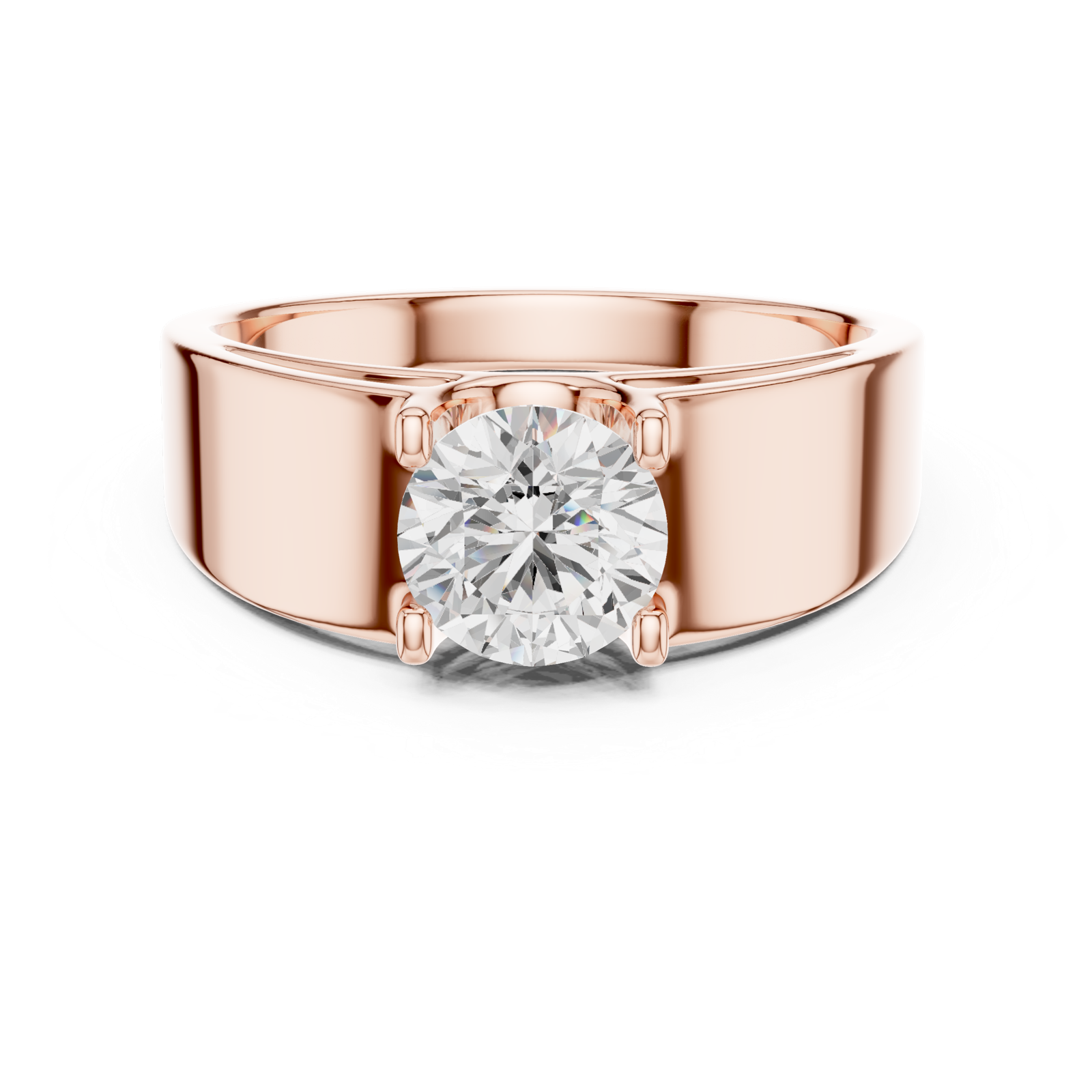 Gold Ring SBMR(5), Rose Gold, view 4
