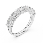 Gold Ring DDLR-697, White Gold, view 2