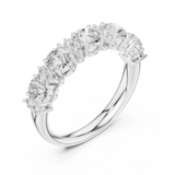 Gold Ring DDLR-697, White Gold, view 2