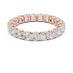 Gold Ring DDLR-658, Rose Gold, view 4
