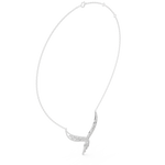 Gold Necklace SBWN (51), White Gold, view 1