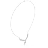 Gold Necklace SBWN (51), White Gold, view 1