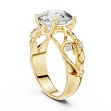 Gold Ring LR-0090, Yellow Gold, view 1