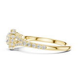 Gold Ring LR-0239, Yellow Gold, view 3