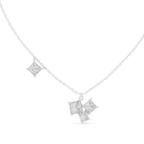 Gold Pendant GPD-0024, White Gold, view 1