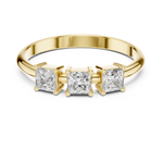 Gold Ring HLR-109, Yellow Gold, view 4