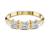 Gold Ring HLR-109, Yellow Gold, view 4
