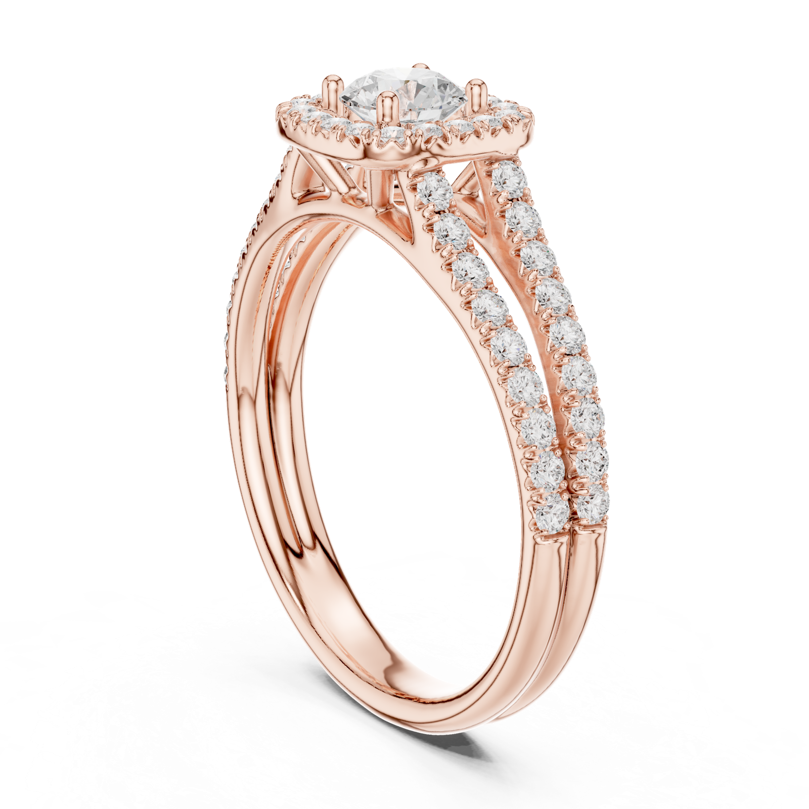 Gold Ring LR-0217, Rose Gold