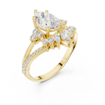 Gold Ring SBWR(55), Yellow Gold, view 2