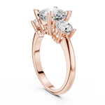 Gold Ring DDLR-900, Rose Gold, view 1