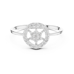 Gold Ring 1 (194), White Gold, view 4