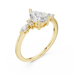 Gold Ring SBWR(35), Yellow Gold, view 2