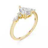 Gold Ring SBWR(35), Yellow Gold, view 2