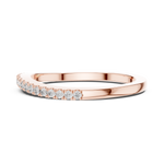 Gold Ring L03-811, Rose Gold, view 3
