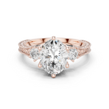 Gold Ring DDLR-282, Rose Gold