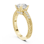 Gold Ring DDLR-982, Yellow Gold