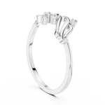 Gold Ring DR-6218, White Gold, view 1