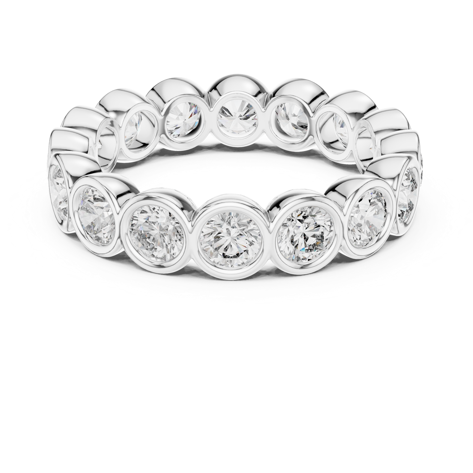 Gold Ring DDLR-216, White Gold