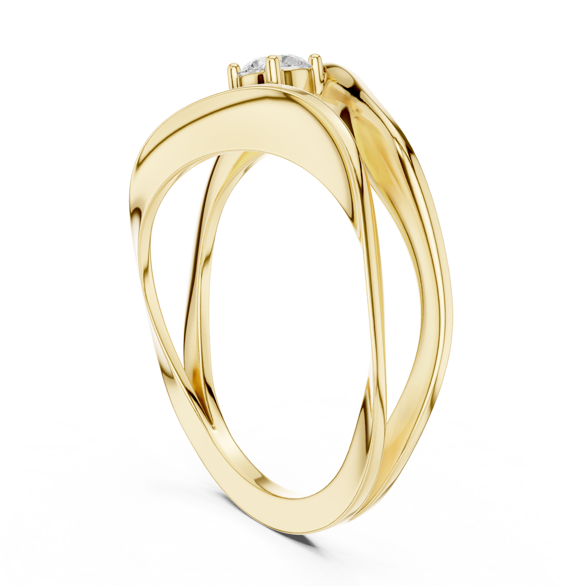 Gold Ring SBWR(66), Yellow Gold, view 1
