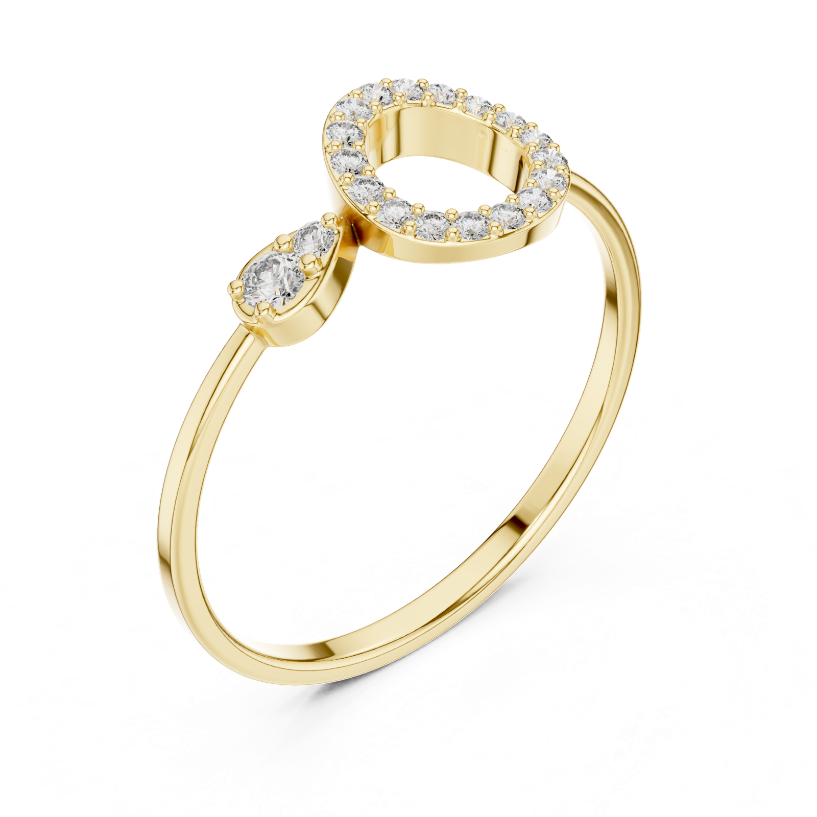 Gold Ring 1 (226), Yellow Gold, view 2