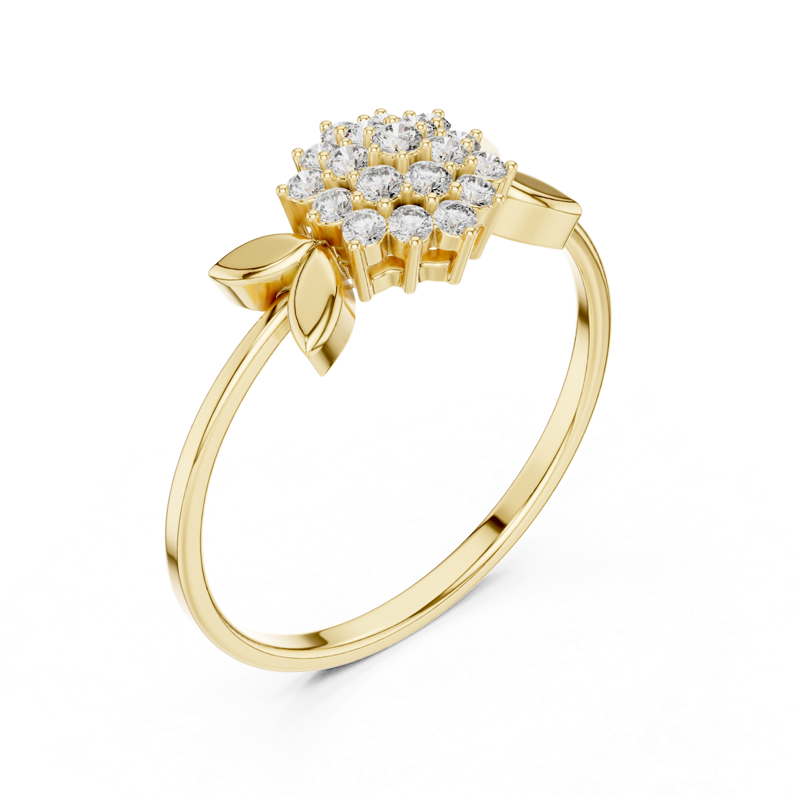 Gold Ring 1 (163), Yellow Gold, view 2