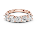 Gold Ring DDLR-719, Rose Gold