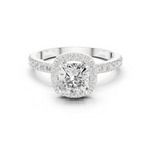Gold Ring DDLR-1100, White Gold