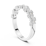 Gold Ring HLR-21, White Gold