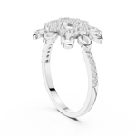 Gold Ring LR-01 (62), White Gold