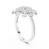 Gold Ring LR-01 (62), White Gold
