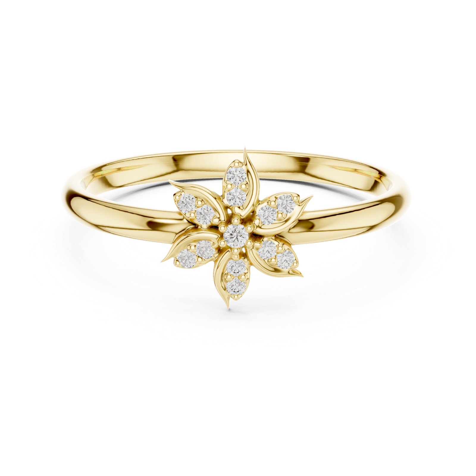 Gold Ring 1 (389), Yellow Gold, view 4
