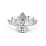 Gold Pendant 9-10033L_SS5, White Gold
