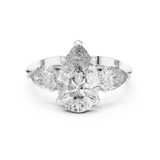 Gold Pendant 9-10033L_SS5, White Gold