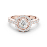 Gold Ring DDLR-668, Rose Gold