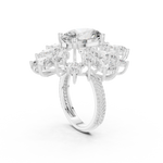 Gold Pendant 9-10030L_36, White Gold, view 1