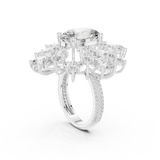 Gold Pendant 9-10030L_36, White Gold, view 1