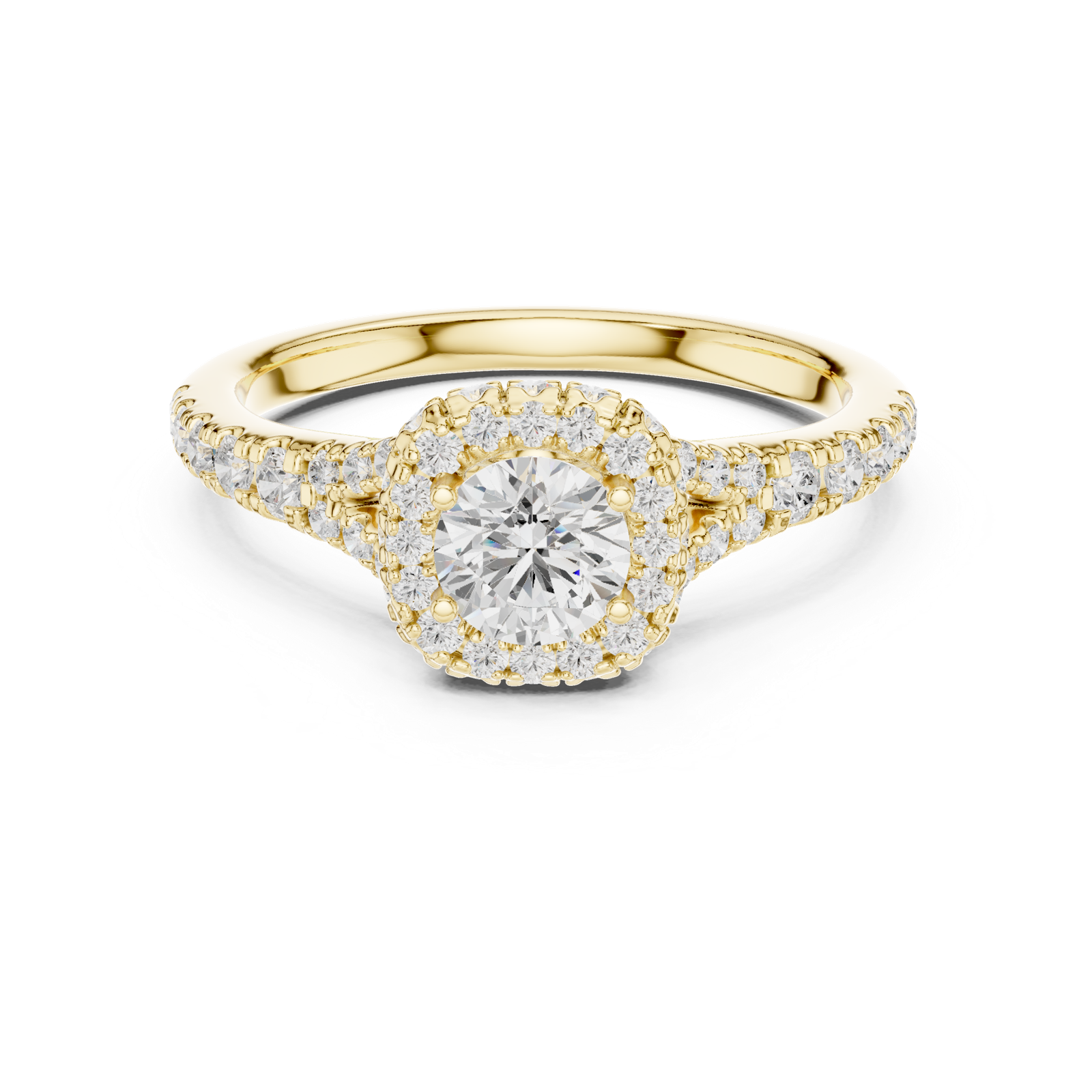 Gold Ring LR-0239, Yellow Gold, view 4