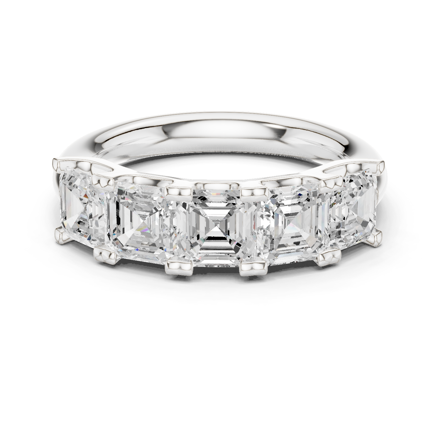 Gold Ring DDLR-701, White Gold