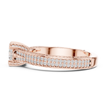 Gold Ring LR-0334, Rose Gold, view 3