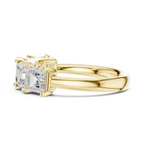 Gold Ring DDLR-701, Yellow Gold, view 3