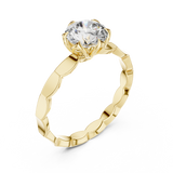 Gold Ring LR-0019, Yellow Gold, view 2
