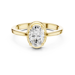 Gold Ring DDLR-508, Yellow Gold, view 4