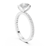 Gold Ring DDLR-433, White Gold