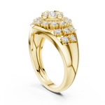 Gold Ring DDLR-768, Yellow Gold, view 1