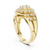 Gold Ring DDLR-768, Yellow Gold, view 1