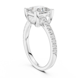 Gold Ring DDLR-880, White Gold, view 1