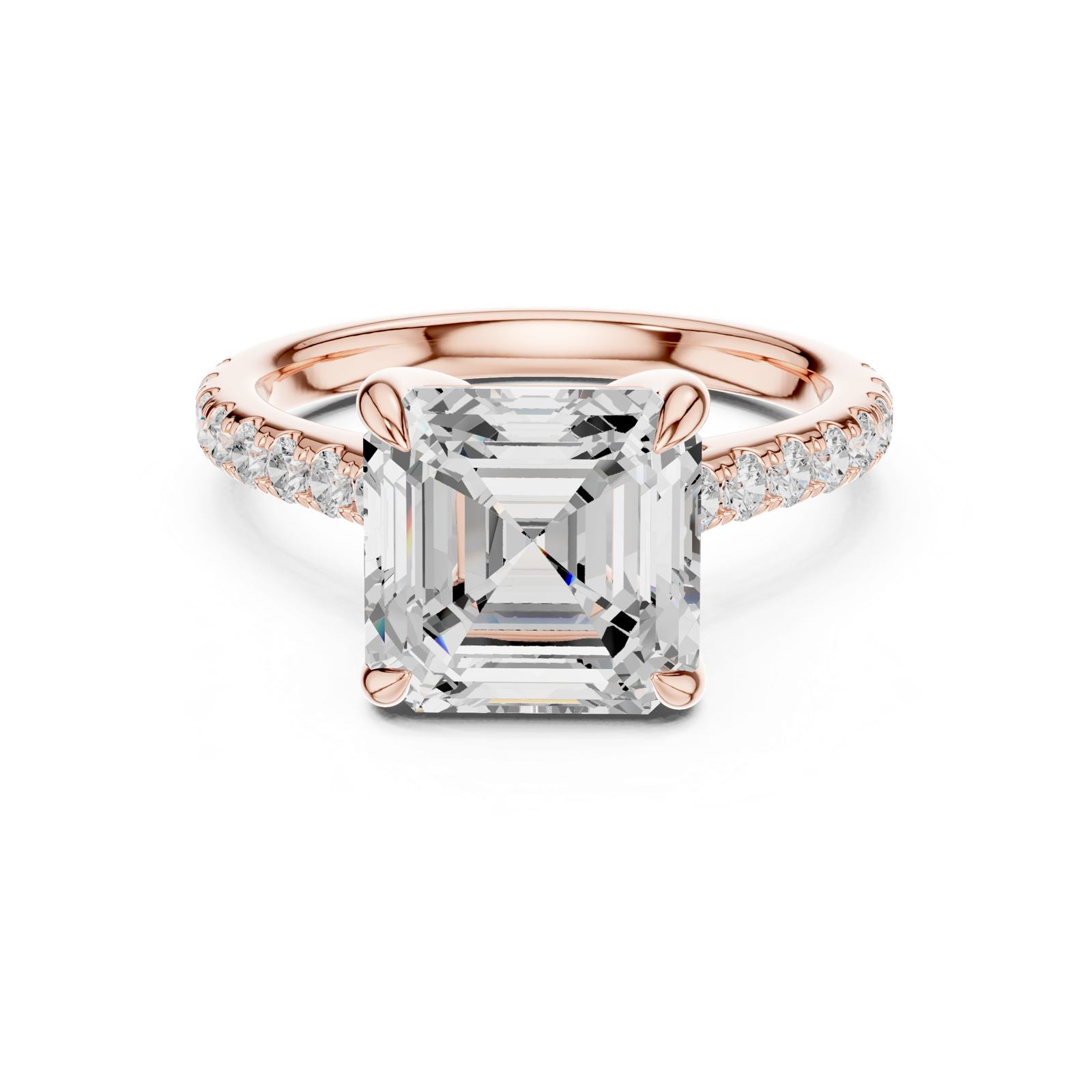 Gold Ring DDLR-1031, Rose Gold