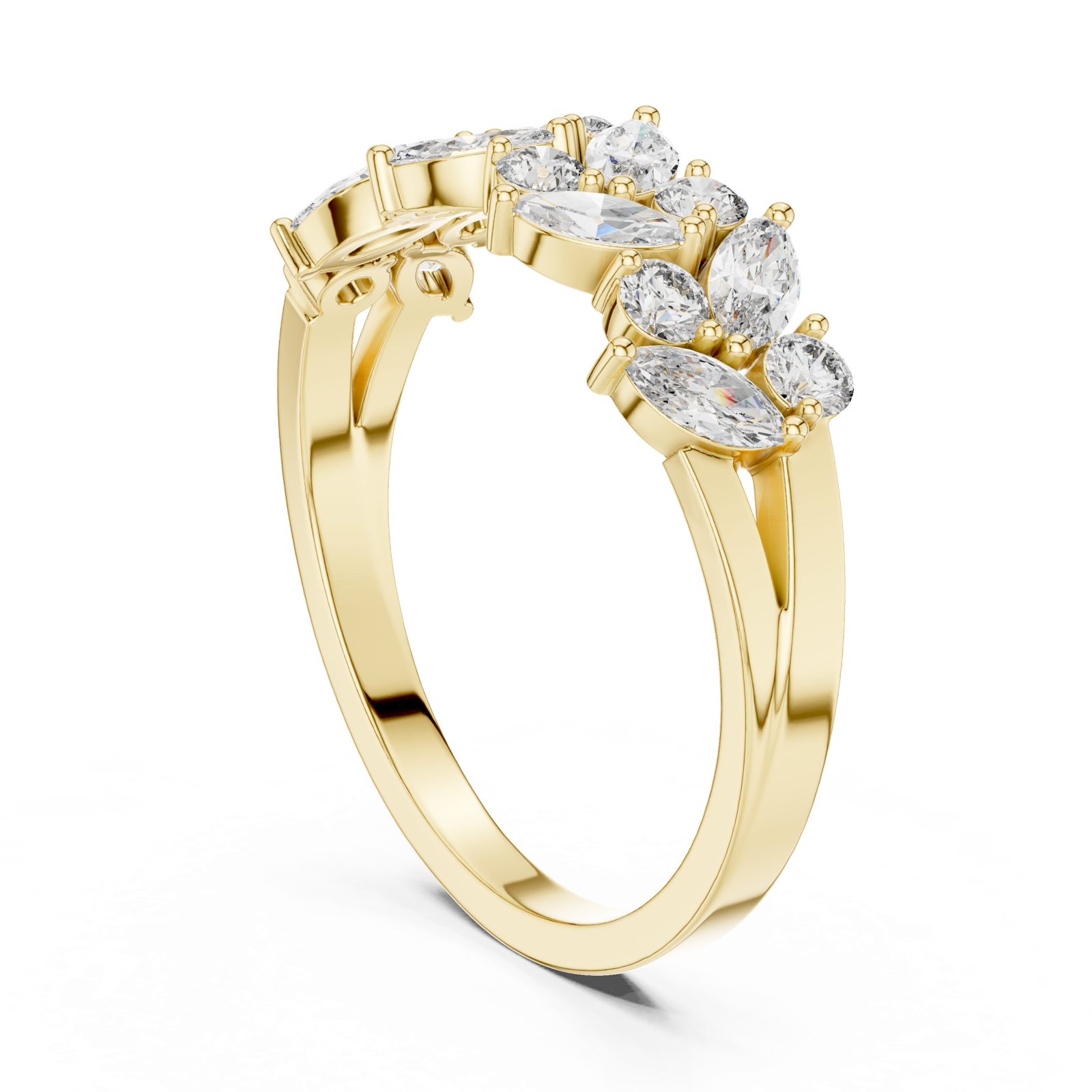 Gold Ring DDLR-248, Yellow Gold