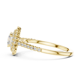Gold Ring LR-0228, Yellow Gold, view 3