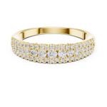 Gold Ring DDLR-449, Yellow Gold, view 4